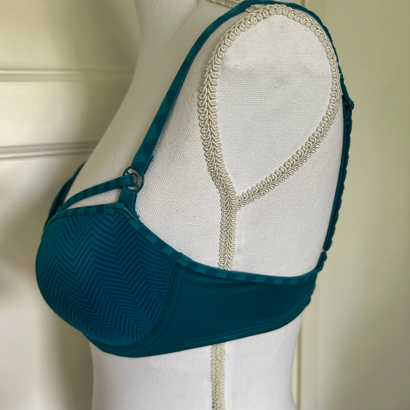 Marlies Dekkers Style Balcony Bra Dark Green / Teal – Size 75C (US 34C) – photo 5
